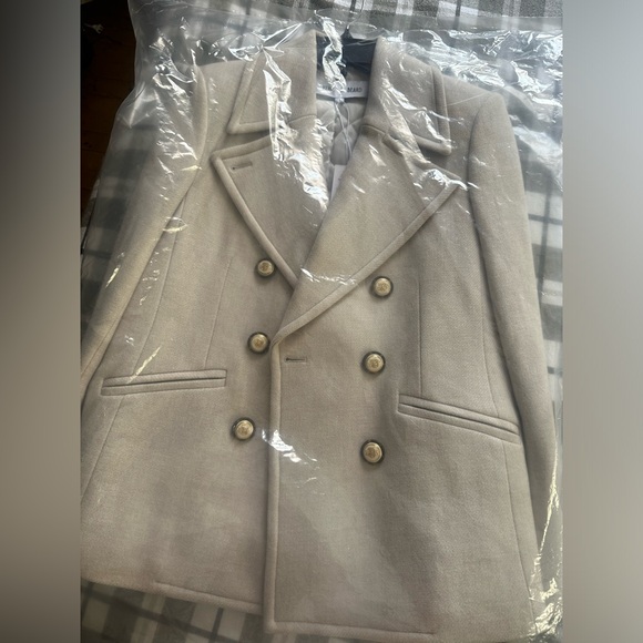 Veronica Beard Amira Dickey Wool-Blend Blazer - Picture 15 of 16